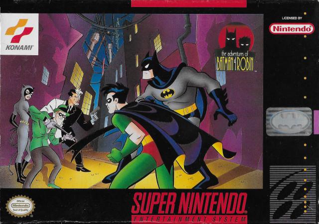 The Adventures of Batman & Robin - (SNES) Super Nintendo [Pre-Owned] Video Games Konami   