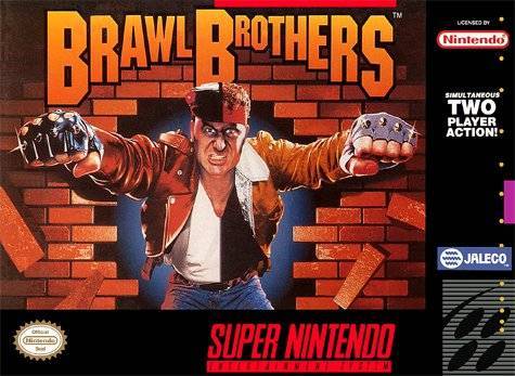 Brawl Brothers - (SNES) Super Nintendo [Pre-Owned] Video Games Jaleco Entertainment   