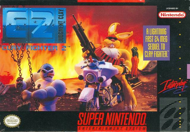 C2 - Clay Fighter 2: Judgment Clay - (SNES) Super Nintendo [Pre-Owned] Video Games Interplay   