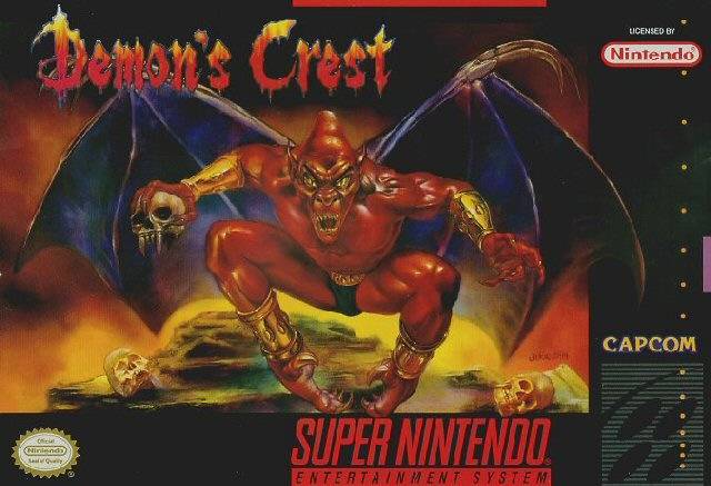 Demon's Crest - (SNES) Super Nintendo [Pre-Owned] Video Games Capcom   