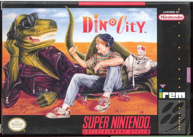 Dinocity - (SNES) Super Nintendo [Pre-Owned] Video Games Irem   