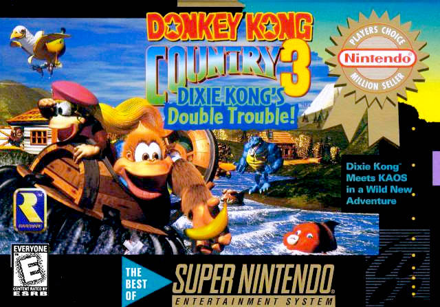 Donkey Kong Country 3: Dixie Kong's Double Trouble (Players Choice) - Super Nintendo  [Pre-Owned] Video Games Nintendo   