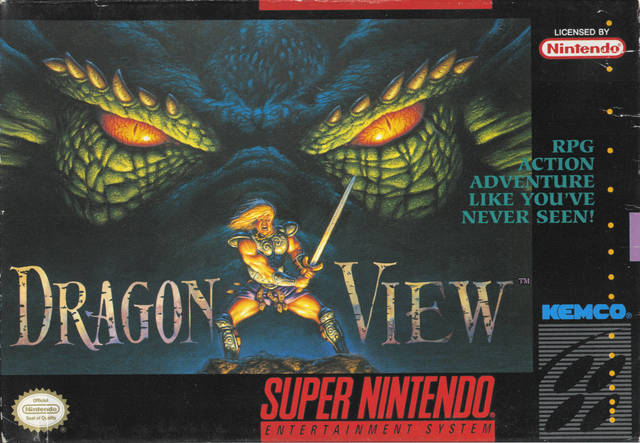 Dragon View - (SNES) Super Nintendo [Pre-Owned] Video Games Kemco   