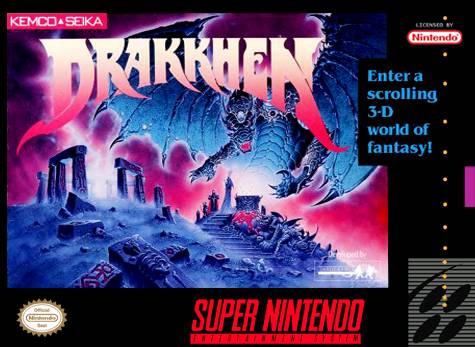 Drakkhen - (SNES) Super Nintendo [Pre-Owned] Video Games Kemco   