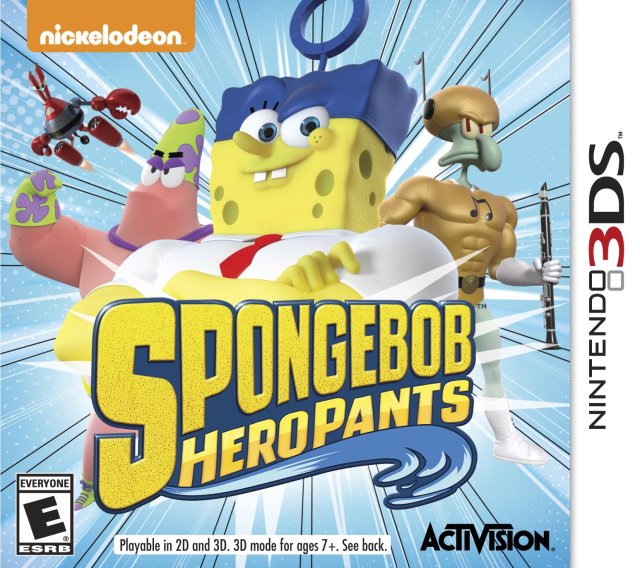 SpongeBob HeroPants - Nintendo 3DS Video Games Activision   