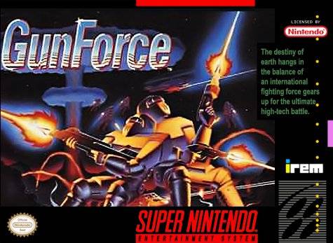 GunForce - (SNES) Super Nintendo [Pre-Owned] | J&L Game