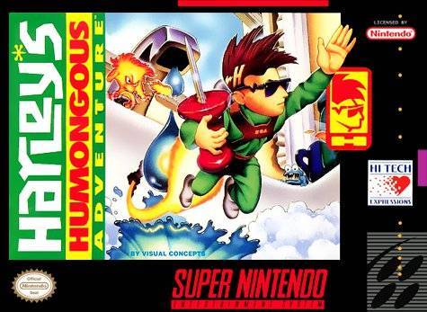 Harley's Humongous Adventure - (SNES) Super Nintendo [Pre-Owned] Video Games Hi Tech Expressions   