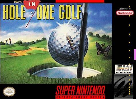 HAL's Hole in One Golf - (SNES) Super Nintendo [Pre-Owned] Video Games HAL Labs   