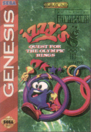 Izzy's Quest for the Olympic Rings - (SG) SEGA Genesis [Pre-Owned] Video Games U.S. Gold   