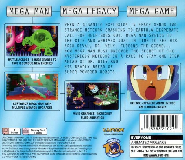 Mega Man 8 (Anniversary Edition) - (PS1) PlayStation 1 [Pre-Owned] Video Games Capcom   