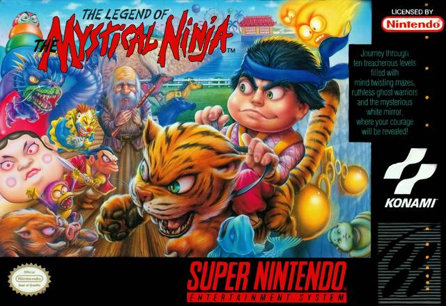 Konami Legend Of The Mystical Ninja Switch The Legend Of The