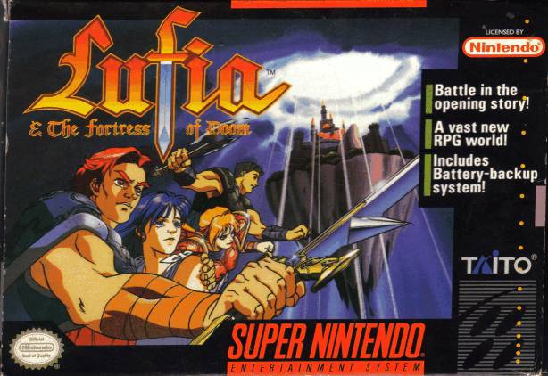 Lufia & the Fortress of Doom - (SNES) Super Nintendo [Pre-Owned] Video Games Taito Corporation   