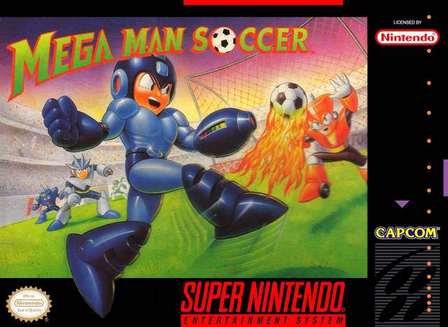 Mega Man Soccer - (SNES) Super Nintendo [Pre-Owned] Video Games Capcom   