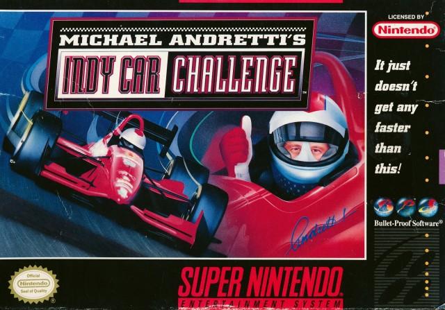 Michael Andretti's Indy Car Challenge - (SNES) Super Nintendo [Pre-Owned] Video Games Bullet Proof Software   