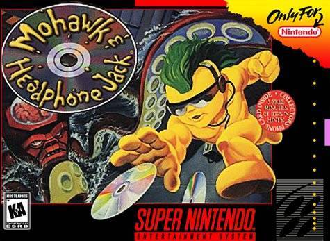 Mohawk and Headphone Jack - (SNES) Super Nintendo [Pre-Owned] Video Games Black Pearl   