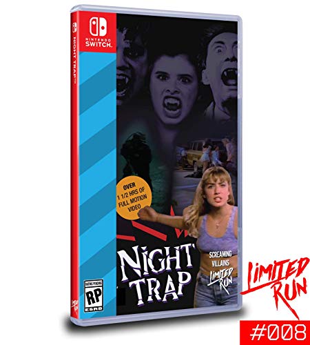 Night Trap (Limited Run #008) - (NSW) Nintendo Switch Video Games Limited Run Games   