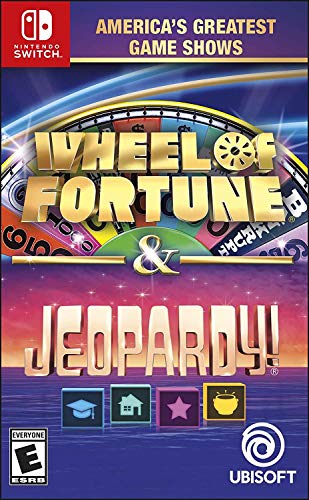 America's Greatest Game Shows: Wheel of Fortune & Jeopardy - (NSW) Nintendo Switch Video Games Ubisoft   