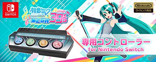 HORI Hatsune Miku Project DIVA MEGA39's Controller - (NSW) Nintendo Switch (Japanese Import) Accessories HORI   