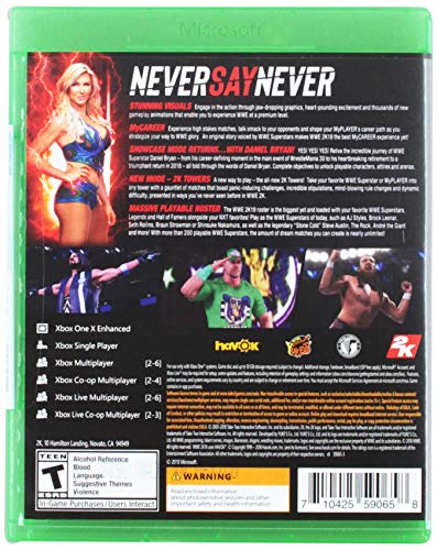 WWE 2K19 - (XB1) Xbox One [Pre-Owned] Video Games 2K   