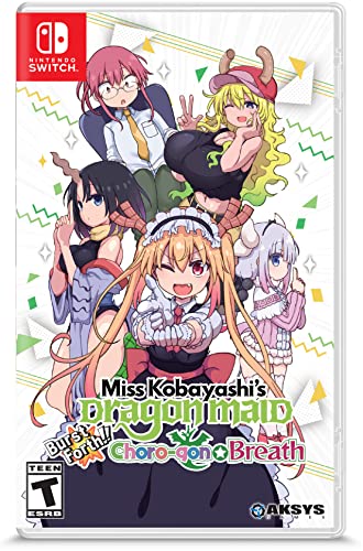 Miss Kobayashi’s Dragon Maid: Burst Forth!! Choro-gon☆Breath - (NSW) Nintendo Switch Video Games Aksys   