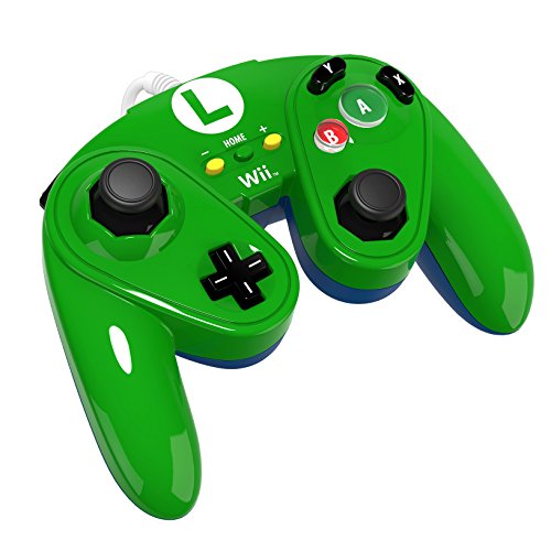 PDP Wired Fight Pad ( Luigi ) - Nintendo Wii U Accessories PDP   