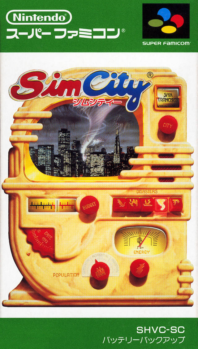 SimCity - (SFC) Super Famicom [Pre-Owned] (Japanese Import) Video Games Nintendo   