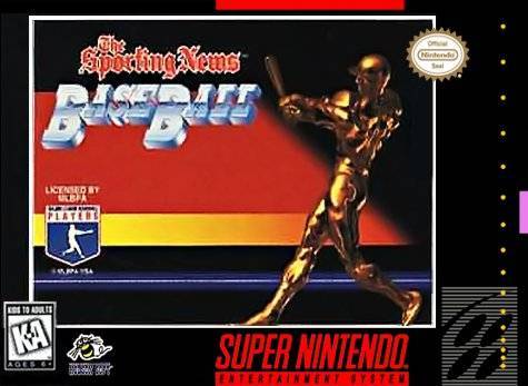 The Sporting News: Baseball - (SNES) Super Nintendo [Pre-Owned] Video Games Hudson Soft   