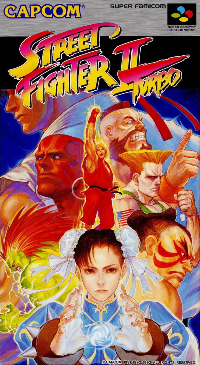 Street Fighter II Turbo - (SFC) Super Famicom (Japanese Import) [Pre-Owned] Video Games Capcom   
