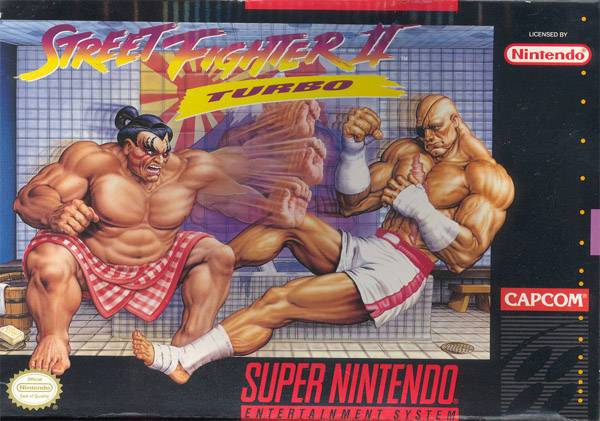 Street Fighter II Turbo - (SNES) Super Nintendo [Pre-Owned] Video Games Capcom   