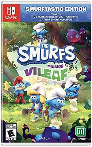 The Smurfs: Mission Vileaf (Smurftastic Edition) - (NSW) Nintendo Switch [UNBOXING] Video Games Microids   