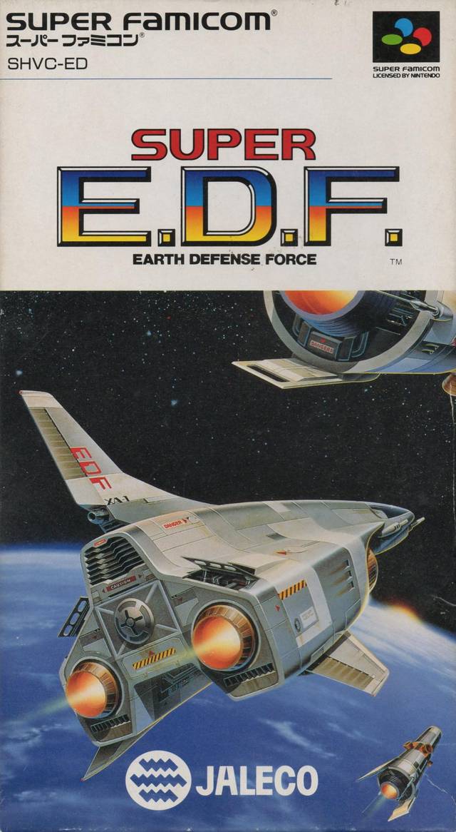Super E.D.F.: Earth Defense Force - (SFC) Super Famicom [Pre-Owned] (Japanese Import) Video Games Jaleco Entertainment   