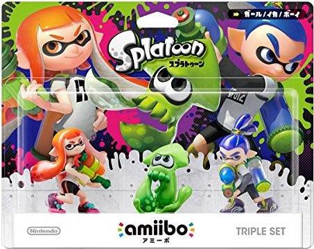 Splatoon 3-pack (Splatoon series) - Nintendo WiiU Amiibo Amiibo Nintendo   
