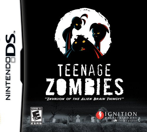 Teenage Zombies: Invasion of the Alien Brain Thingys - (NDS) Nintendo DS [Pre-Owned] Video Games Solutions 2 Go   