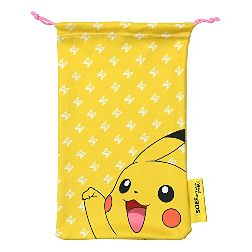 Pikachu Cleaner Pouch for New Nintendo 3DS LL - Nintendo 3DS Accessories MSY   