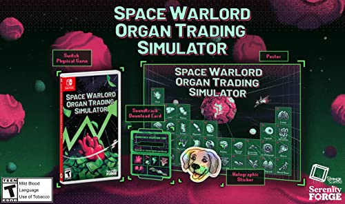 Space Warlord Organ Trading Simulator - (NSW) Nintendo Switch [UNBOXING] Video Games Serenity Forge   