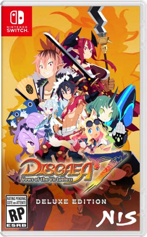 Disgaea 7: Vows of the Virtueless (Deluxe Edition) - (NSW) Nintendo Switch Video Games NIS America   