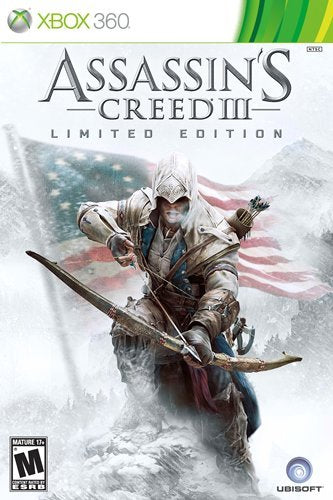 Assassin's Creed III Steel Book Éd. Jeu Vidéo Pour XBOX 360 PAL/ITA Assassin's Creed III Steel Book Éd. Jeu Vidéo Pour XBOX 360 PAL/ITA