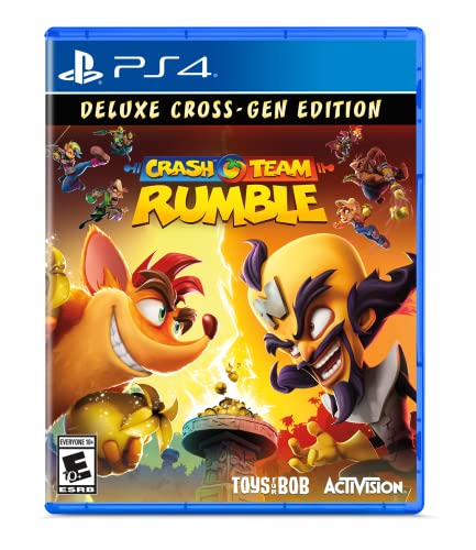 Crash Team Rumble (Deluxe Cross-Gen Edition) - (PS4) PlayStation 4 Video Games ACTIVISION