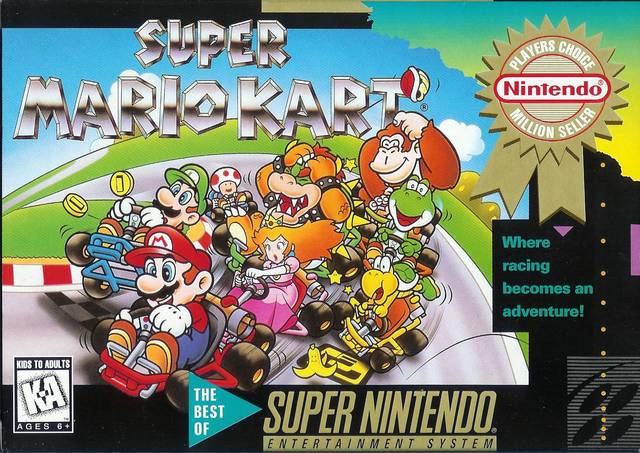 Super Mario Kart (Players Choice) - (SNES) Super Nintendo [Pre-Owned] Video Games Nintendo   