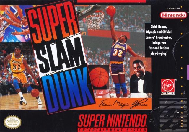 Super Slam Dunk - (SNES) Super Nintendo [Pre-Owned] Video Games Virgin Interactive   