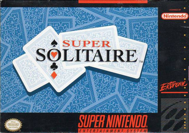 Super Solitaire - (SNES) Super Nintendo [Pre-Owned] Video Games Electro Brain   