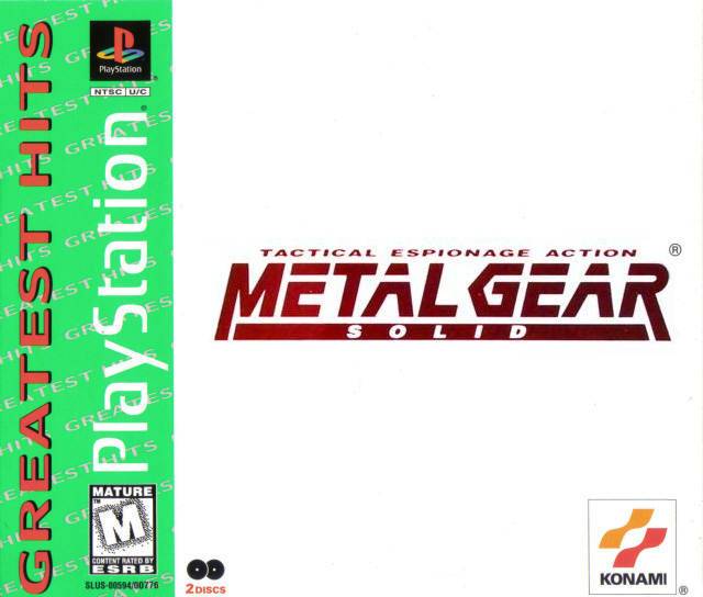 metal gear solid 1 test Metal Gear Solid (Greatest Hits)