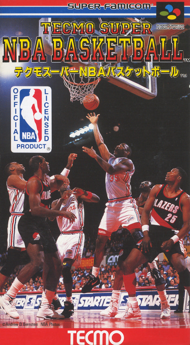 Tecmo Super NBA Basketball - (SFC) Super Famicom [Pre-Owned] (Japanese Import) Video Games Tecmo   