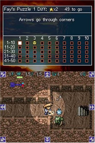 Mystery Dungeon Shiren the Wanderer - (NDS) Nintendo DS [Pre-Owned] Video Games SEGA   