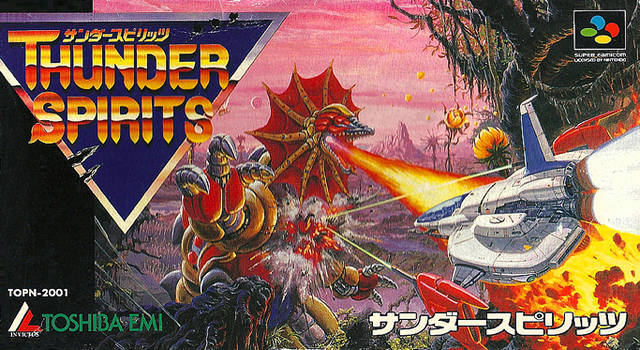 Thunder Spirits - (SFC) Super Famicom [Pre-Owned] (Japanese Import) Video Games Toshiba EMI   