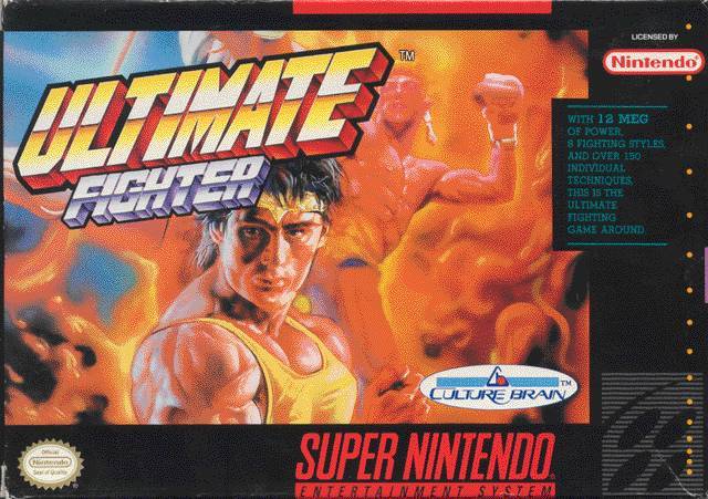 Ultimate Fighter - (SNES) Super Nintendo [Pre-Owned] Video Games Culture Brain   