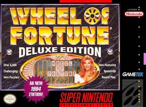 Wheel of Fortune: Deluxe Edition - (SNES) Super Nintendo [Pre-Owned] Video Games GameTek   