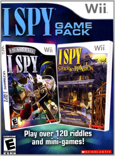 Ultimate I Spy/I Spy Spooky Mansion - Game Pack - Nintendo Wii Video Games Scholastic Inc.   