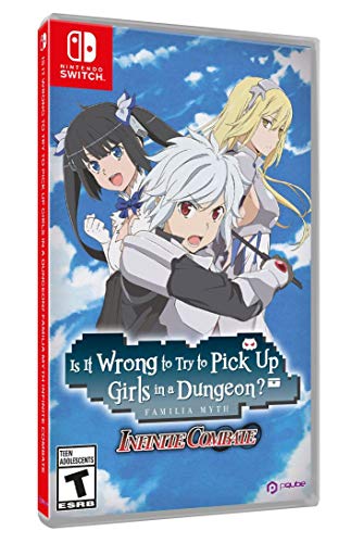 Is It Wrong to Try to Pick Up Girls in A Dungeon? Familia Myth Infinite Combate - (NSW) Nintendo Switch Video Games PQube   