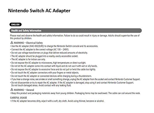 Nintendo Switch AC Adapter - (NSW) Nintendo Switch Accessories Nintendo   